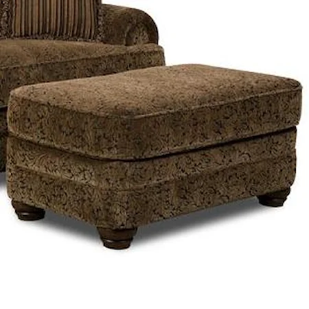 Rectangular Oversized Traditional Ottoman